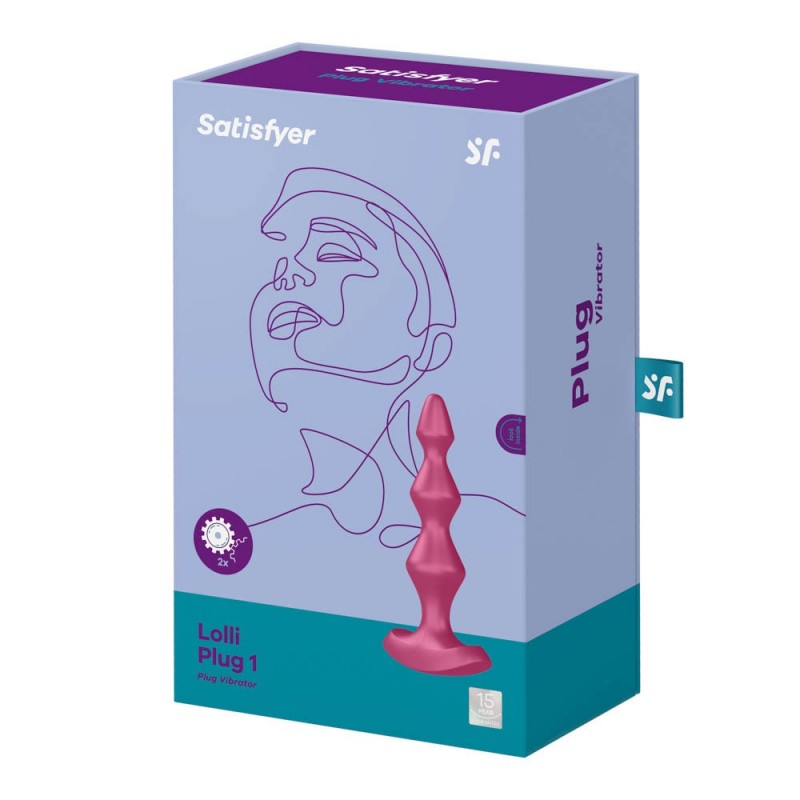 Lolli-Plug 1 (Berry) SATISFY240