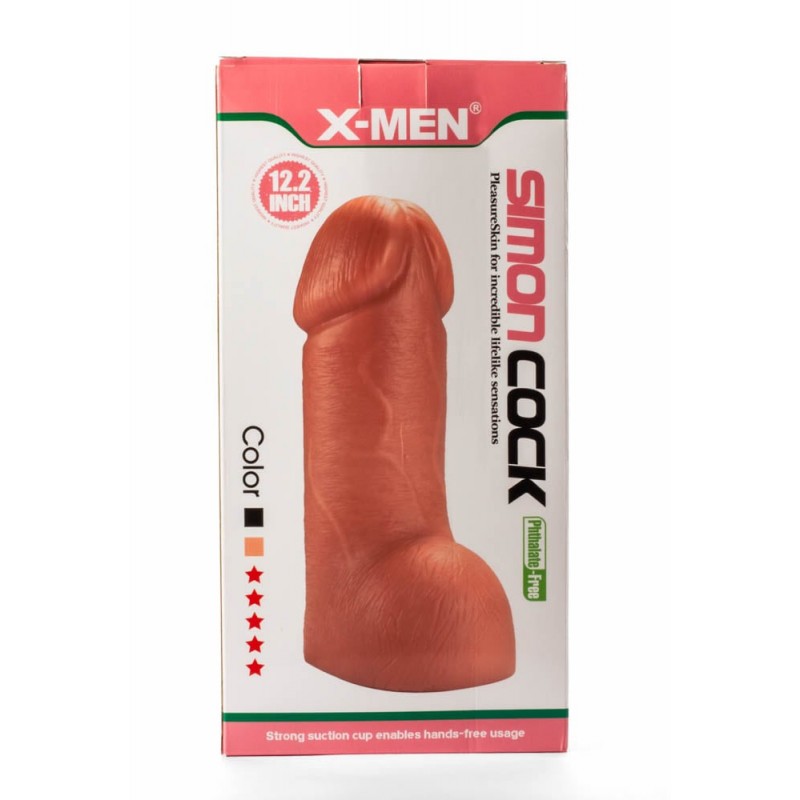 X-Men Simon 12.2inch Cock Flesh XMEN1242