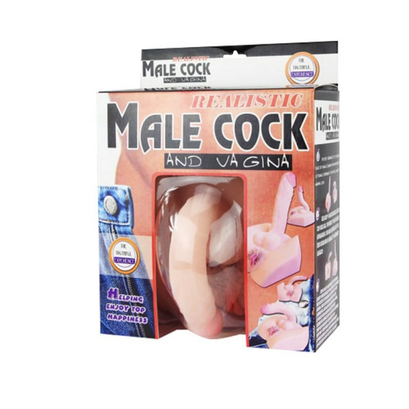 Lifelike Realistic Male Cock and Vagina DEBRA01444 / 8115