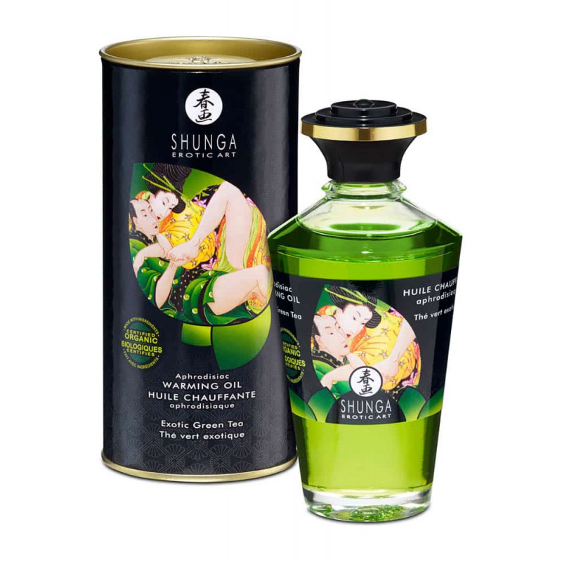 Aphrodisiac Oils-Organica Exotic Green Tea 100 ml  SHUNGA0161 / 7756