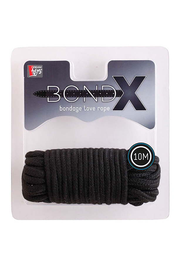 Crni bongage vezovi 10m BONDX00007