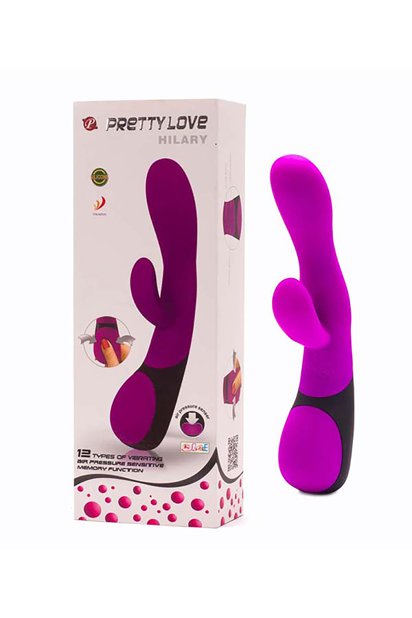 Pretty Love Hillary silikonski vibrator sa dodatkom za klitoris D0909/ 5480