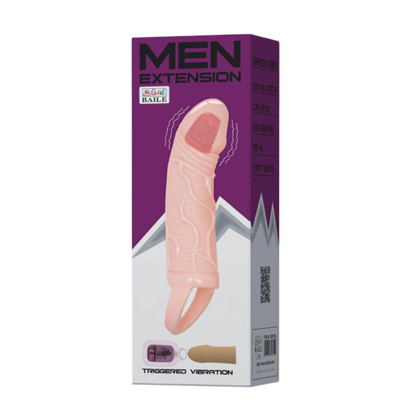 Penis Extended Sleeve Flesh BI 26210A