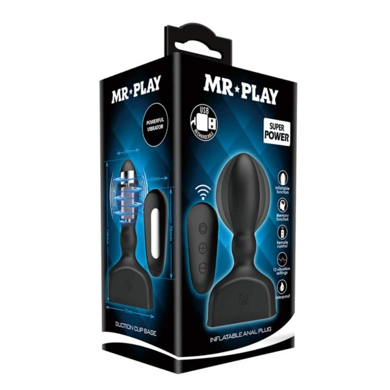 Mr. Play Inflatable Anal Plug D01364