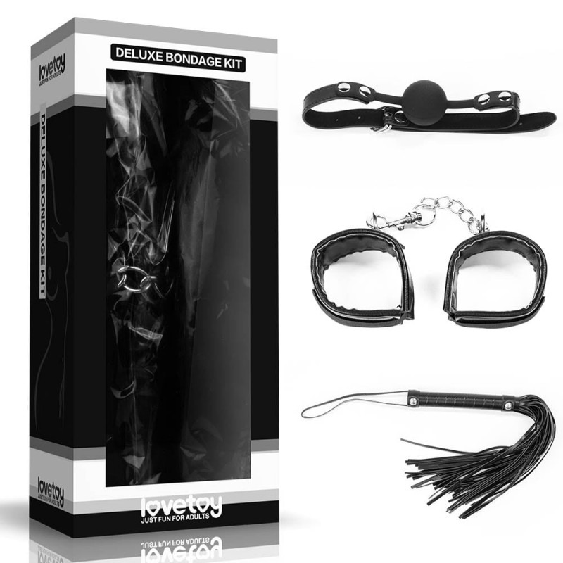 Deluxe Bondage Kit Black II LVTOY00630 / 7590