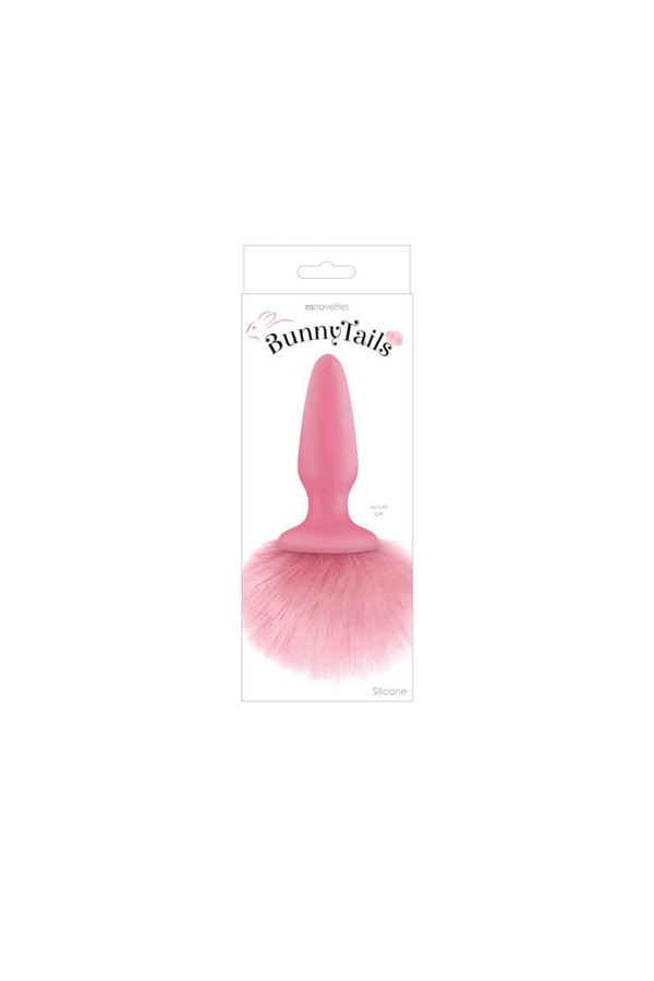 Bunny Tails pink analna kupa sa repićem zeke NSTOYS0658