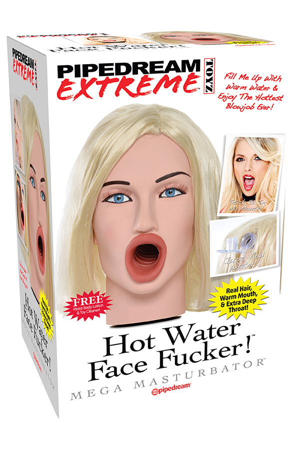 Extreme Toys Hot Water Face masturbator oblika glave PIPE0RD183/ 5084