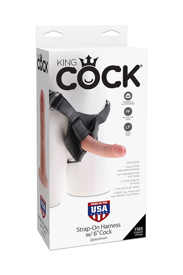 King Cock realistični strap on sa gaćicama PIPE562121/ 5504