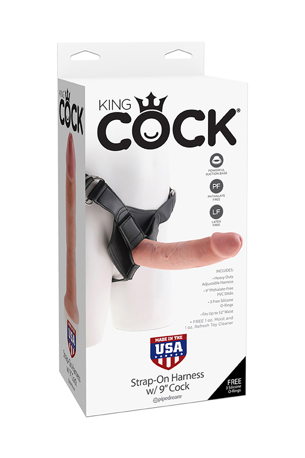 King Cock Realistični strap on sa penisom PIPE562421/ 5575