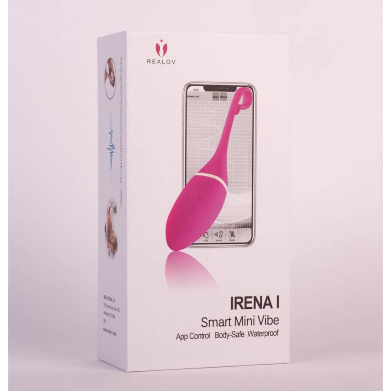Irena ljubičasto pametno jaje sa vibracijom REALOV0002/ 5488