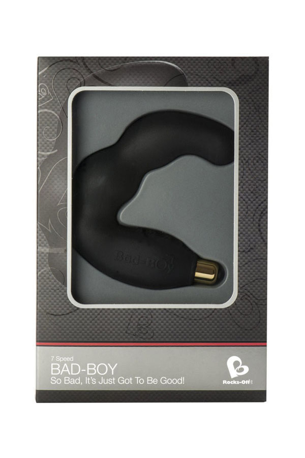 Bad Boy crni analni vibrator sa 7 vibracija ROCKS00104/ 5475