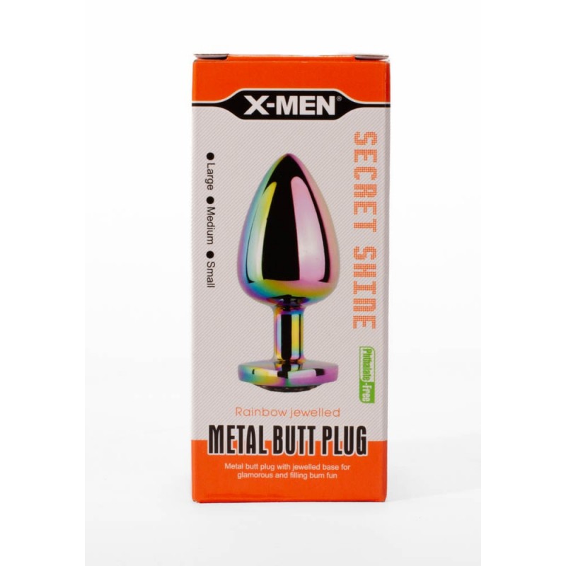 X-MEN Metal Butt Plug  L XMEN000146 / 6740