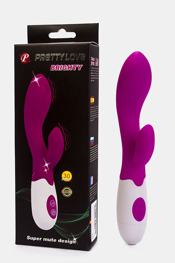 Pretty Love Bright silikonski vibrator sa dodatkom za klitoris D00682/ 5322