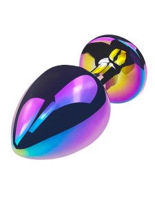 Diamond-butt-plug-chrome-mediuml-AT1111-3